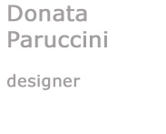 Donata Paruccini Designer